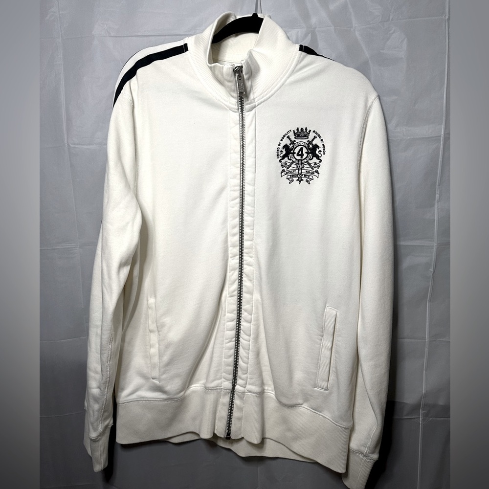 Express men’s white sweater LARGE